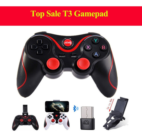 Game Pad Pc T3 Android Celular Control Bluetooth Tv Consola