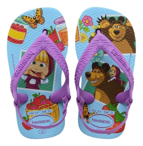 Chinelo Havaianas Infantil Criança Baby C/ Elástico Original