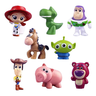 Set 8 Figuras Toy Story De 4-5 Cm | Meses sin interés