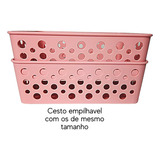 Cesto Organizador De Gaveta Bebe Comoda 10 Peças Resistente