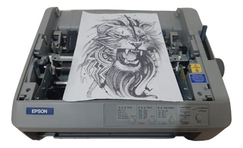 Impressora Matricila 24 Agulhas Lq 590 Para Tatuagem