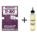 Resma De Papel Hectografico U20 X 100 + Stencil Garage 4 Oz