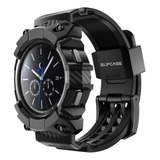 Funda De Pulsera Supcase Para Galaxy Watch 4 (46 Mm) 2021, Color Negro, 46 Mm De Ancho