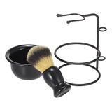 Kit De Barbear. Brush Beard Stand Escova De Barbear E Ferram