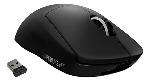 Logitech G Pro X Superlight Mouse Gamer Wireless Color Negro