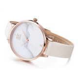 Reloj Mujer Shengke Minimalista Moda  + Caja Fina Regalo