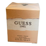 Guess 1981 Women Edt 100 Ml