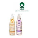 Kit Afro Love X2 Shampoo Nur. Y Acondicionador