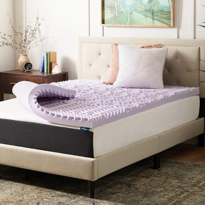 Colchoneta De Memory Foam Con Infusión De Lavanda | Meses sin interés