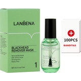 Lanbena Mascarilla Liquida + 100 Banditas Puntos Negros 