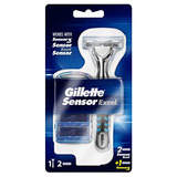 Gillette Sensor Excel - Maquinilla De Afeitar Para Hombre +
