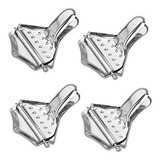 Exprimidor Manual De Cítricos De Acero Inoxidable, 4-pack