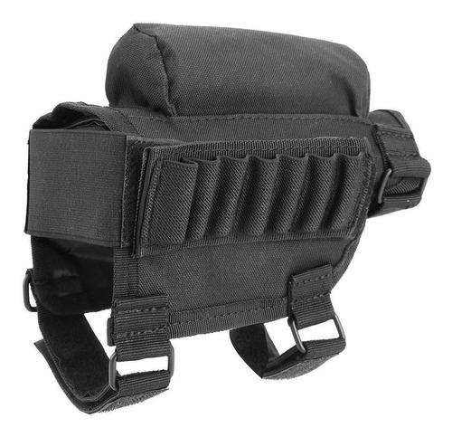 Protector De Mejillas Buttstock Pouch Para Caza, Escopeta Y