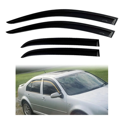 Juego De 4 Deflector De Lluvia Sol Para Volkswagen Jetta A4