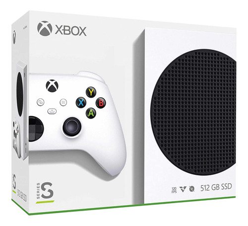 Xbox Series S Novo Com Ssd 512gb Branco