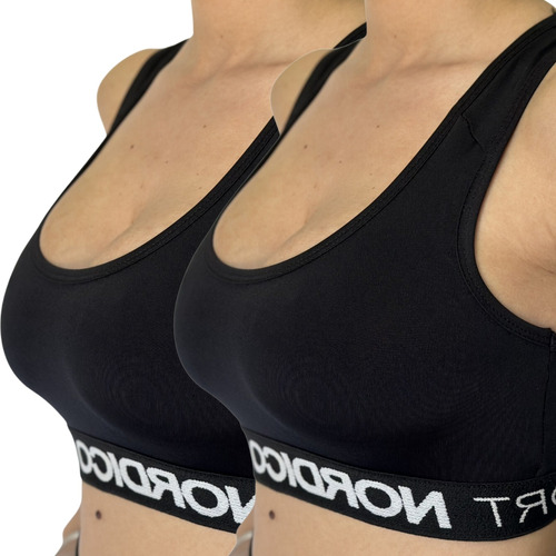 X2 -top Deportivo Mujer Con Elastico - Sport Fitness Running