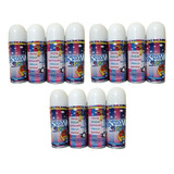 Pack 12 Spray Nieve Espuma Cumpleaños Año Nuevo 250 Ml