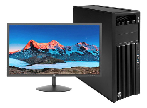 Pc Hp Z440 - Xeon E5-2650 / 32 Gb / 480 Ssd + Monitor Gear