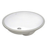 16 X 13 Inch Undermount Bathroom Vanity Sink White Oval Porc