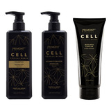 Primont Cell Shampoo + Acond + Tratamiento Con Células Madre