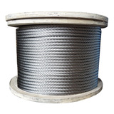 Cable Guaya En Acero Inoxidable De 1/8 (3.18mm) 7x19 100 Mt