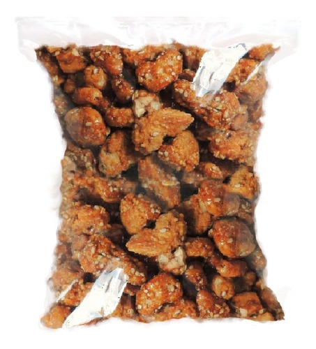 Castanhas De Caju Caramelizada 1kg - Com Gergelim