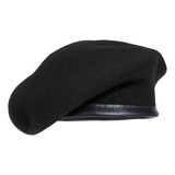 Boina Militar Color Negro Basmar