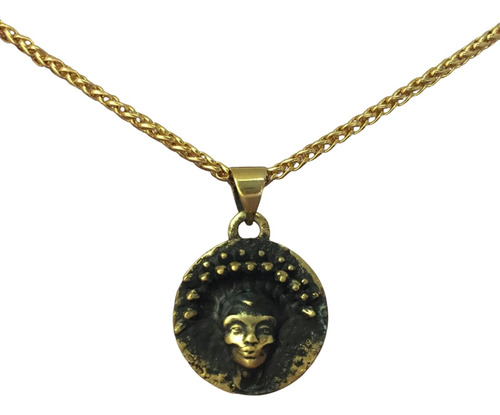 Medalla Medusa Mitología Griega Feminismo Collar