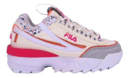 Tenis Fila Disruptor Ii Baige/gris/rosa 5xm01801134 J