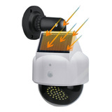 Foco Luz Solar Anti Robo Recargable Lampara De Monitoreo