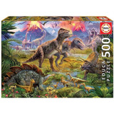 Rompecabeza Puzzle Dinosaurios X 500 Piezas Clementoni
