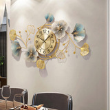 Mroinss Reloj De Pared Decorativo Grande, Ambiente De Lujo