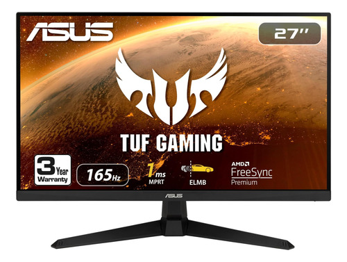 Monitor Asus Tuf Gaming 27 1080p - Full Hd, 165 Hz (admite 1