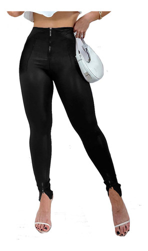 Calça Montaria Feminina Social Legging Cintura Alta 3 Ziper