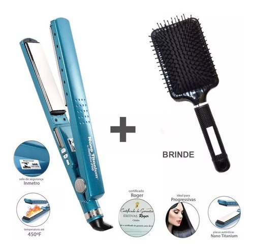 Prancha Babyliss Pro Nano Titanium Profissional 