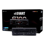 Aparelho Som Automotivo Rádio Mp3 Bluetooth Svart S100