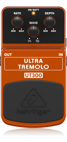 Behringer Ultra Tremolo Ut300 Peda Del Efecto De Guitarra
