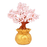 Mini Cristal Dinheiro Árvore Bonsai Estilo Feng Shui Trazer