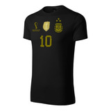 Camiseta-remera Seleccion Argentina Qatar Messi 2022