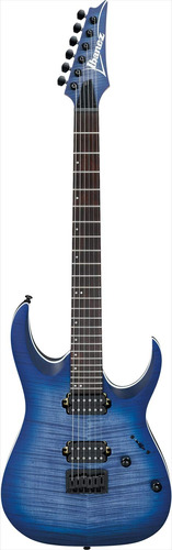 Ibanez Rga42fm Elec Guitarra Azul Laguna Burst Flat