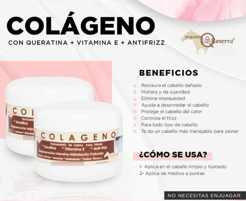 Colágeno Restaurador De Cabello Yeguada La Reserva Original