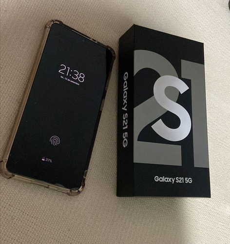 Smartphone Galaxy S21 5g 128gb 8gb Ram Branco