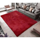 Alfombras Peluditas Antideslizantes Para Living 200x150*