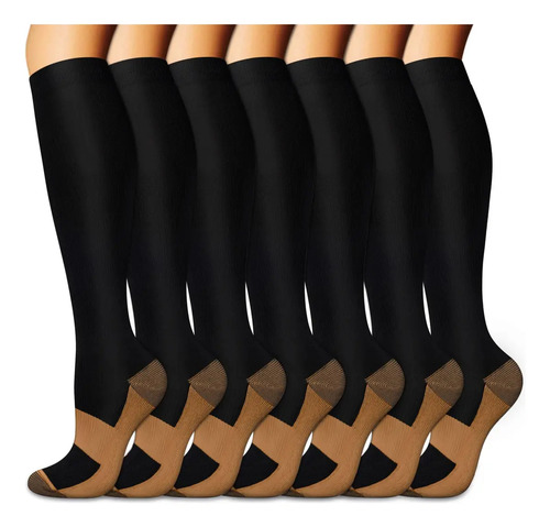 Calcetines De Compresión For Hombre Y Mujer, 20-30 Mmhg, ...