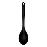 Colher De Silicone Preto 28cm Prática E Durável Mimo Style