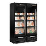 Freezer Vertical Conveniência Gcvc-950lb All Black Gelopar