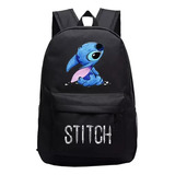 Mochila Escolar Bolsa Estampada Lilo E Stitch-stitch