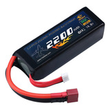 Bateria Lipo 14.8v 2200mah 50c 4s T Plug Melasta