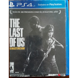 Juego The Last Of Us Usado Ps4 Versión Sobre En Caja Playsta