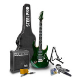 Paquete Guitarra Electrica Jethro Series By Steelpro 044-sk